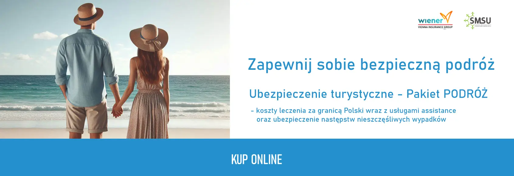 Ubezpieczenie turystyczne - Pakiet PODRÓŻ